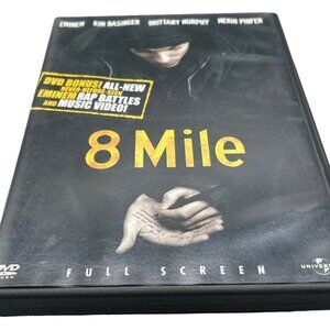 8 MILE DVD Copyright 2003 Universal Studio Rated R 111 mins English Eminem READ
